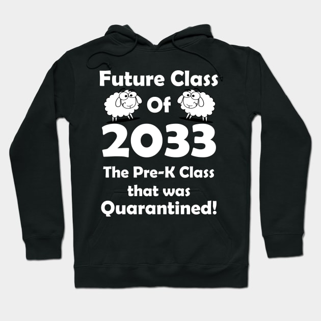 Pre-K Class of 2033 Quarantined Hoodie by Daphne R. Ellington